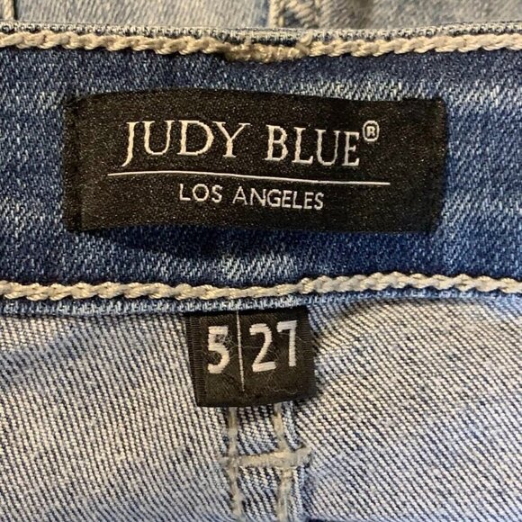 Judy Blue Women's Shredding Up My Life JB8273MD Relaxed Distressed JEans Size 27 - Picture 6 of 13